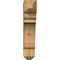 Ekena Millwork Olympic Craftsman Rough Sawn Bracket, Western Red Cedar, 4"W x 16"D x 20"H BKT04X16X20OLY04RWR - alternate 4